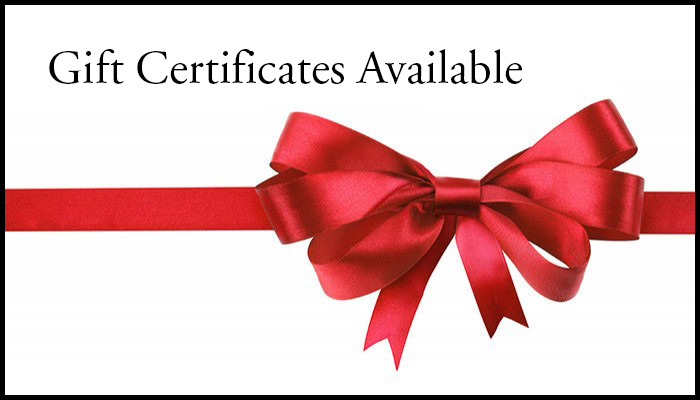 Gift Certificates for Portraits