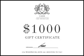 $1000 Gift Certificate Michael Carr Photography