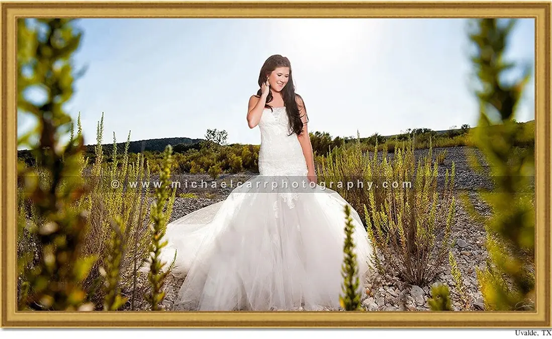 Texas Ranch Bridal Portraits