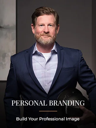 Professional Photographer Houston Business branding portrait of a professional man photographed in the Michael Carr Photography studio.